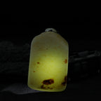 和田玉洒金皮无事牌（68.6g）