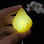 和田玉洒金皮籽料挂件（22g）