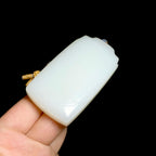 和田山料白玉无事牌（99.3g）