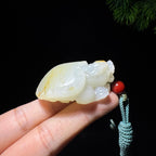 和田玉籽料白玉龙龟（42.0g）