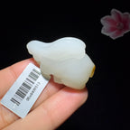 和田玉籽料挂件兔子（g）