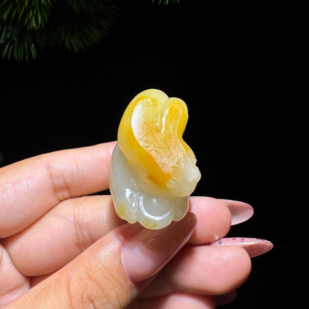 和田玉籽料兔（42.0g）