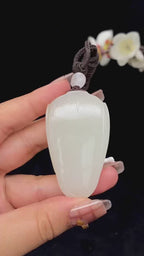 和田玉白玉籽料【平安无事牌】（43.6g）
