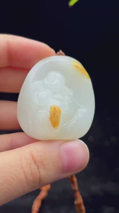 和田玉籽料佛公