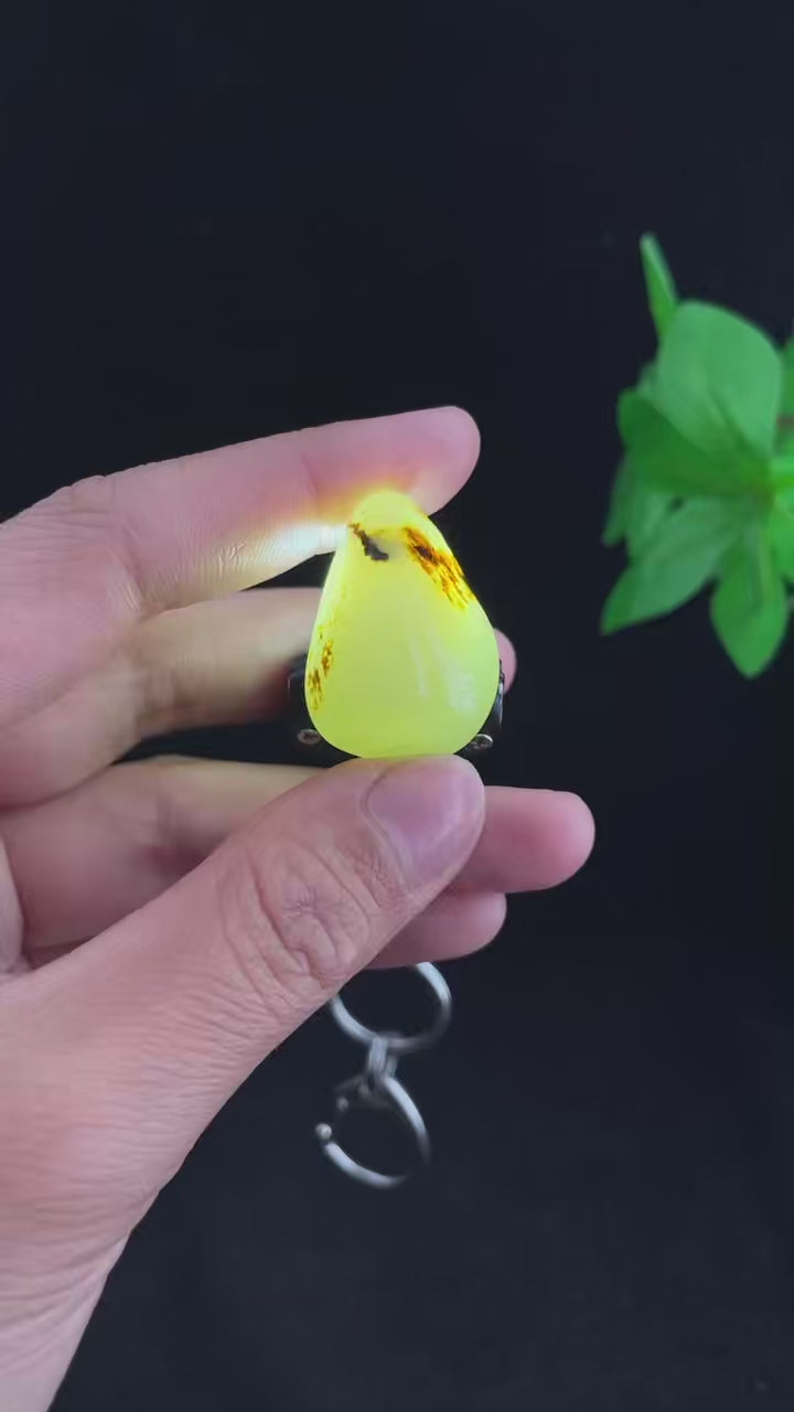 和田玉黄皮籽料吊坠籽（11.2g）