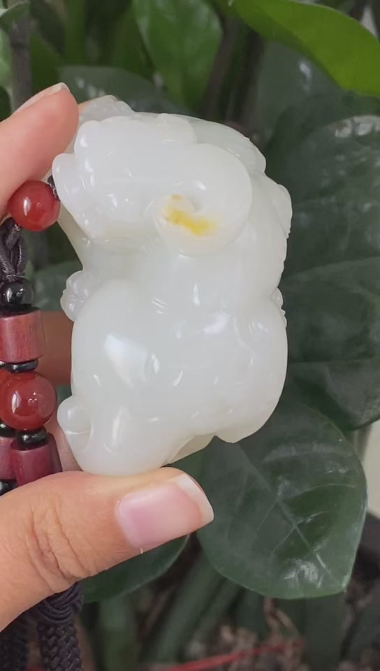 和田玉籽料貔貅（148.3g）