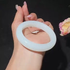 和田玉白玉手镯